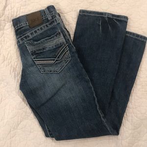 Boys BKE Jeans Buckle Dark Wash Blue EUC
